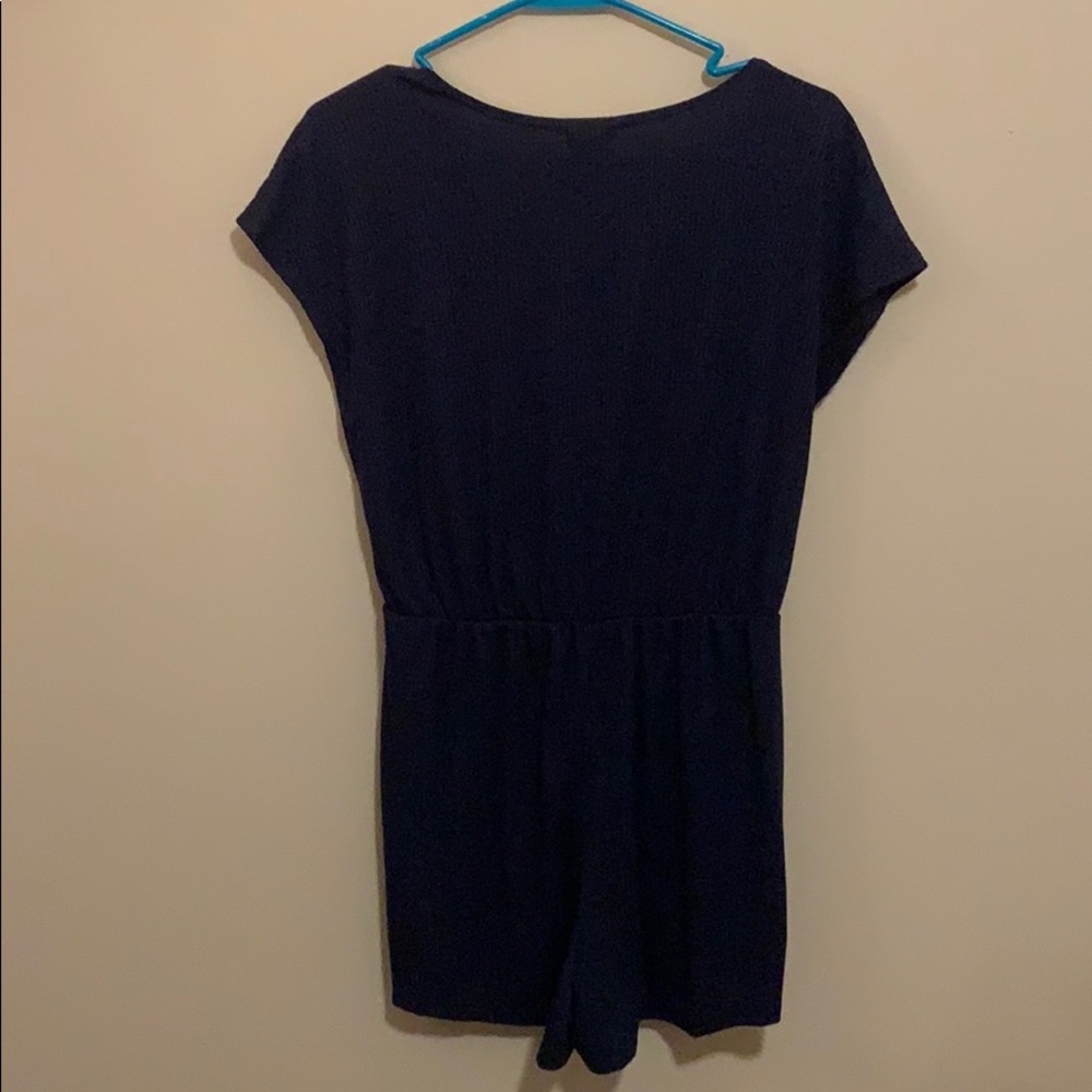 Navy Romper - Picture 2 of 2